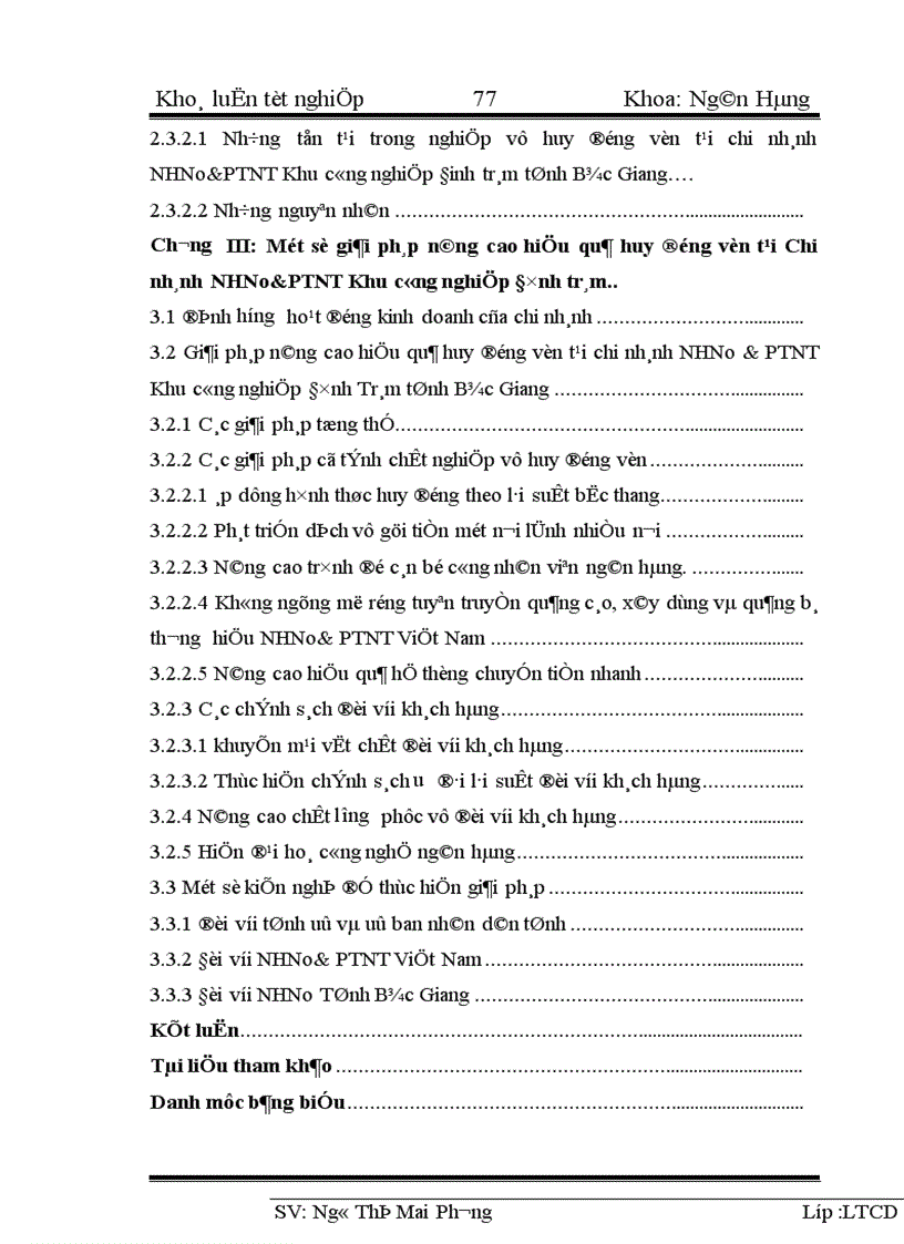 image for page Giải pháp nâng cao hiệu quả huy động vốn tại chi nhánh NHNo PTNT Khu công nghiệp Đình Trám tỉnh Bắc Giang 1