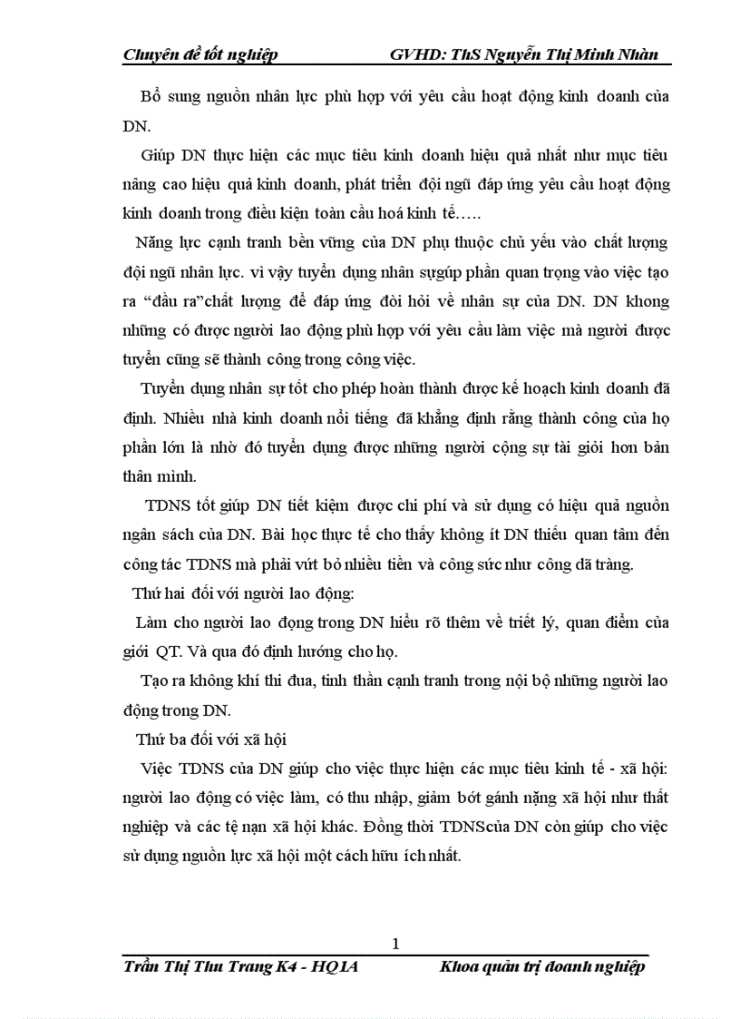 image for page Nâng cao chât lượng công tác TD nhân sự cho công ty cổ phần đầu tư và thương mại Cuộc Sống Việt