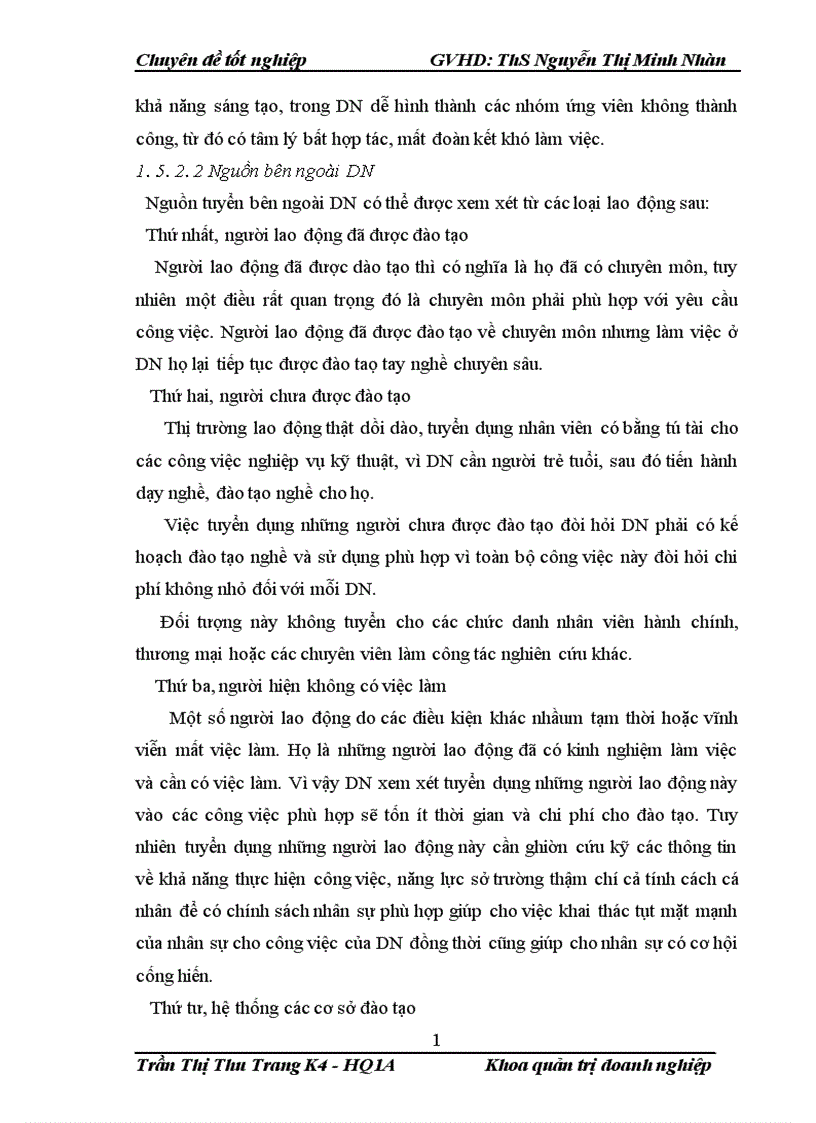 image for page Nâng cao chât lượng công tác TD nhân sự cho công ty cổ phần đầu tư và thương mại Cuộc Sống Việt