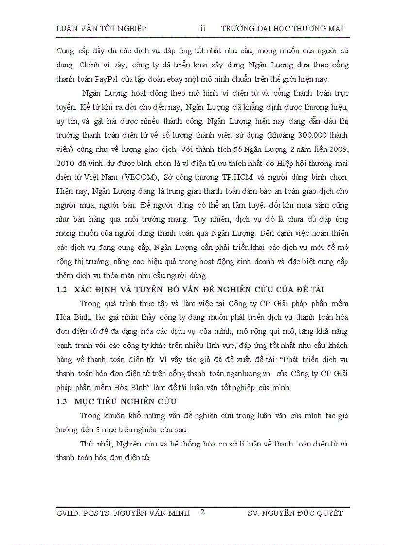 image for page Phát triển dịch vụ thanh toán hóa đơn điện tử trên cổng thanh toán NgânLượng vn của Công ty cổ phần Giải pháp phần mềm Hòa Bình 1