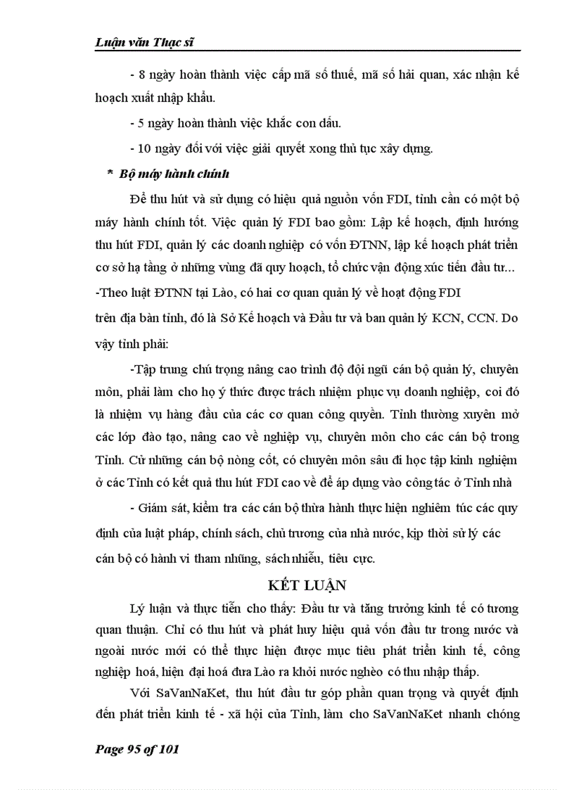 image for page Đầu tư trực tiếp nước ngoài vào tỉnh Savannakhet của nước CHDCND Lào giai đoạn 2005 2015 Thực trạng và giải pháp 1