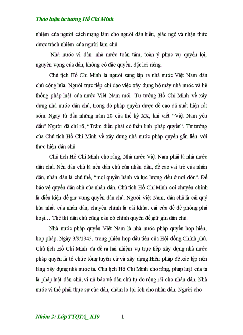 image for page Thảo luận tư tưởng Hồ Chí Minh