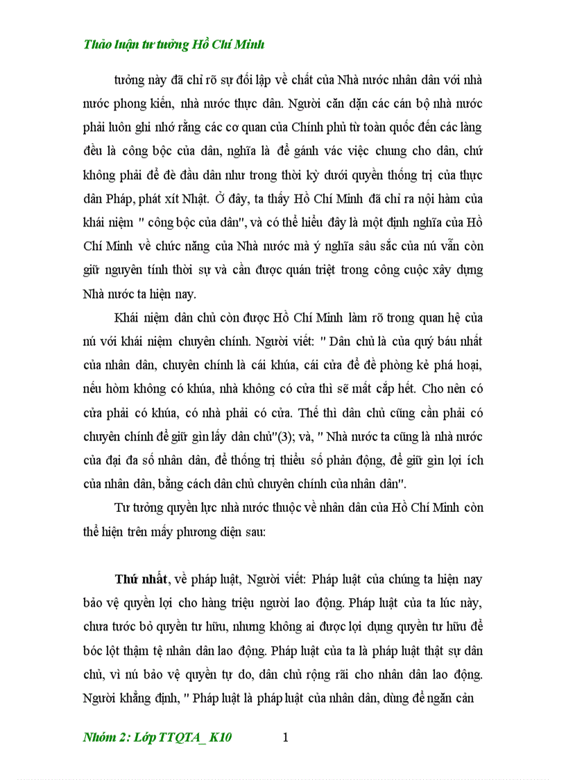 image for page Thảo luận tư tưởng Hồ Chí Minh