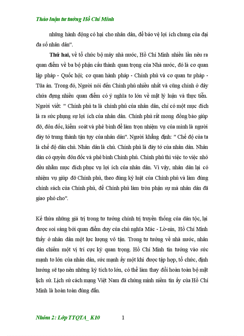 image for page Thảo luận tư tưởng Hồ Chí Minh