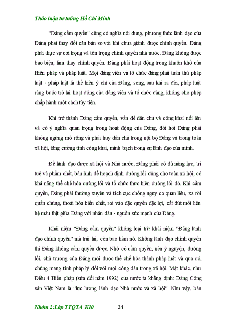 image for page Thảo luận tư tưởng Hồ Chí Minh