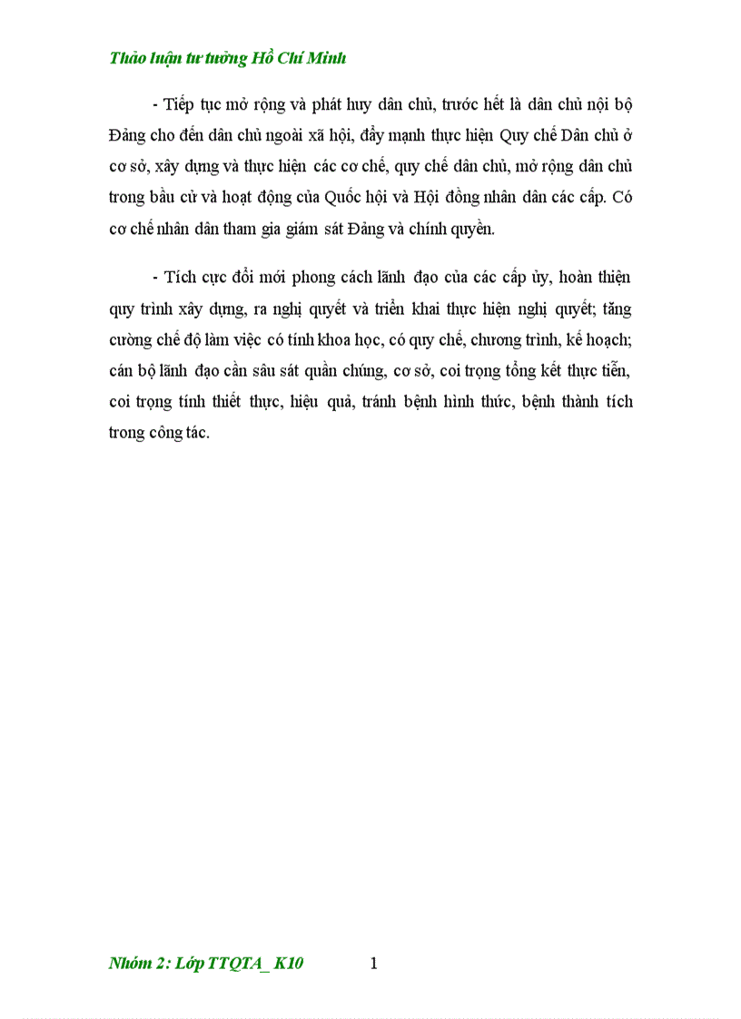 image for page Thảo luận tư tưởng Hồ Chí Minh