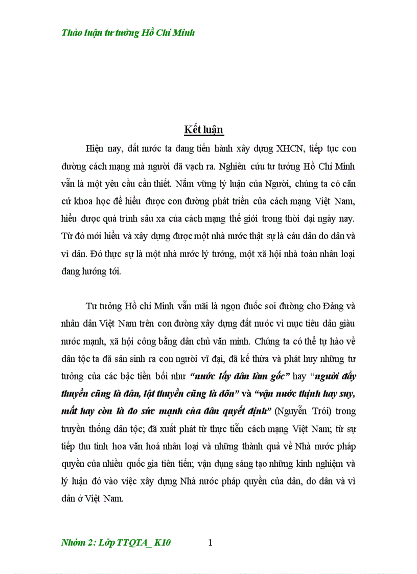 image for page Thảo luận tư tưởng Hồ Chí Minh