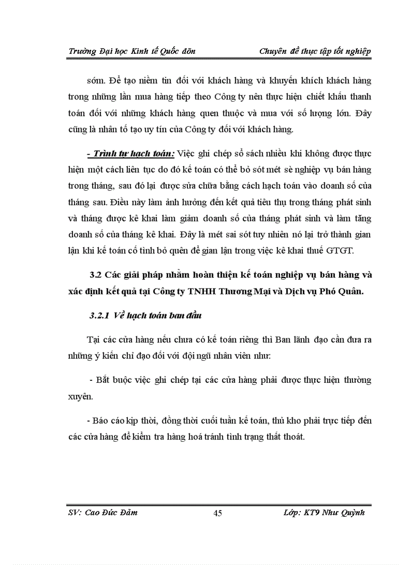 image for page Kế toán bán hàng và xác định kết quả kinh doanh tại công ty TNHH Thương mại và dịch vụ Phú Quân 1