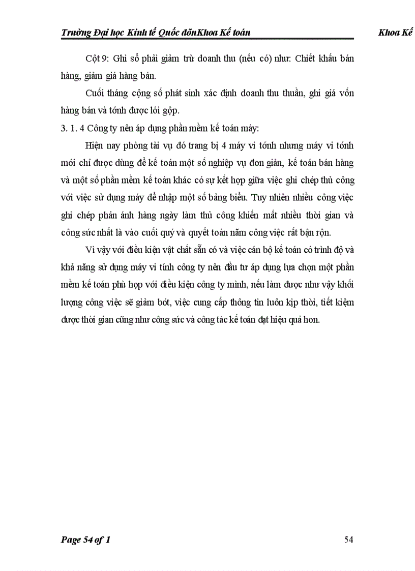 image for page Hoàn thiện kế toán bán hàng tại Công ty TNHH Dệt May Huy Hoàng