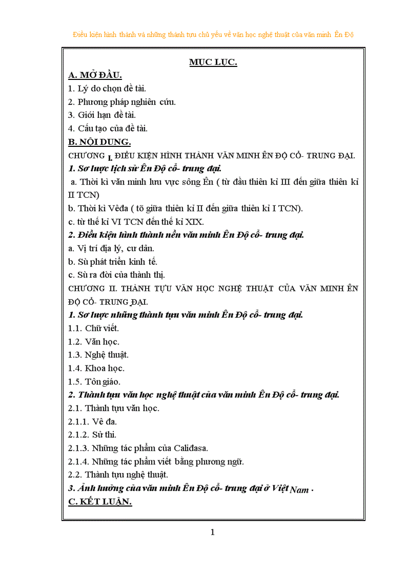 image for page Điều kiện hình thành và những thành tựu chủ yếu về văn học nghệ thuật của văn minh ấn Độ 1