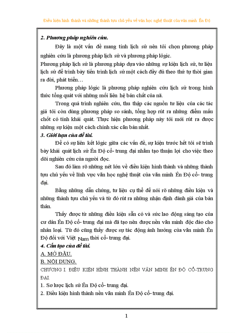 image for page Điều kiện hình thành và những thành tựu chủ yếu về văn học nghệ thuật của văn minh ấn Độ 1