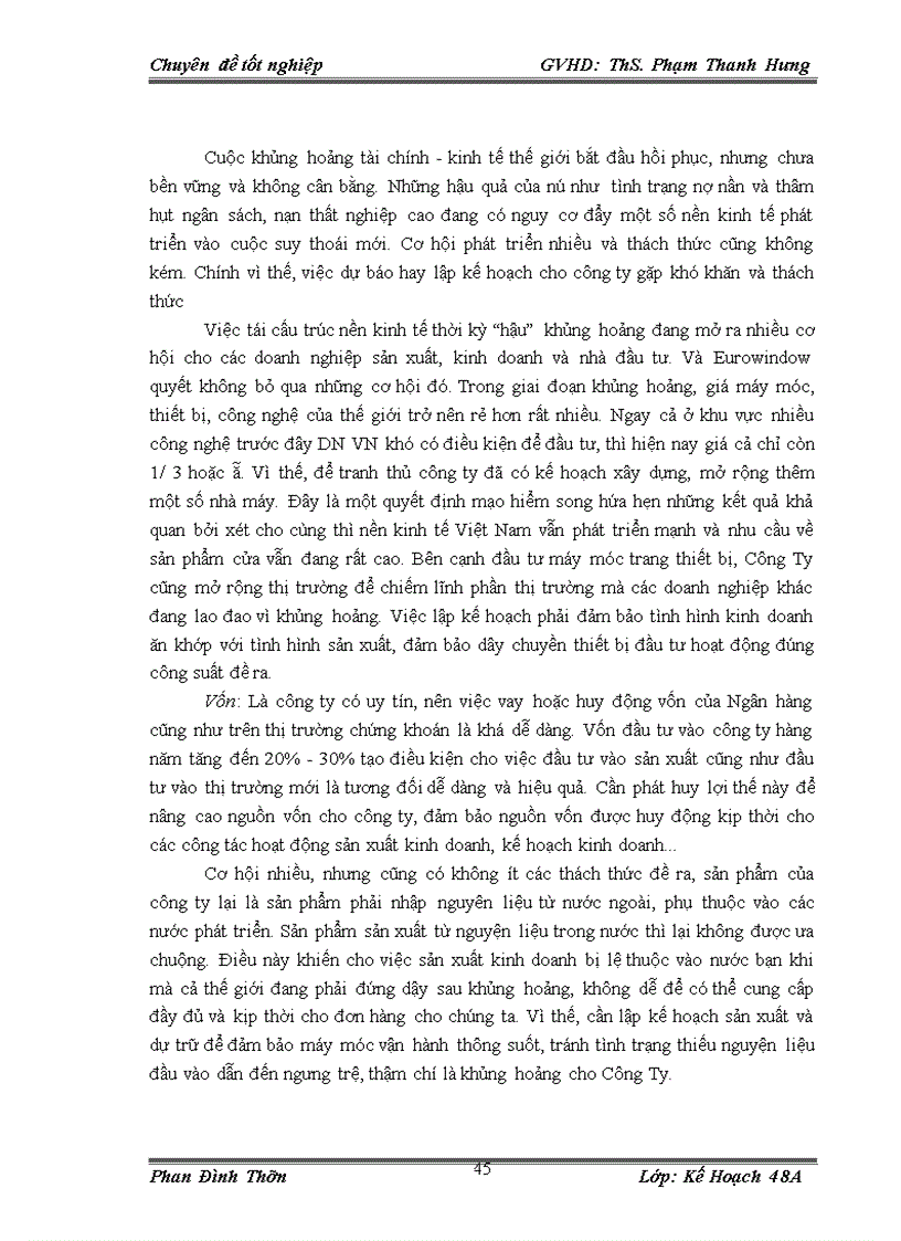image for page Hoàn thiện công tác soạn lập kế hoạch tại công ty cổ phẩn cửa sổ nhựa Châu Âu Eurowindow