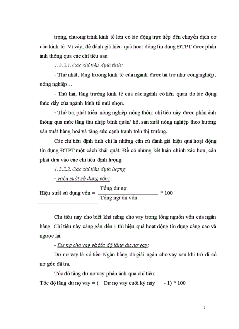 image for page Nâng cao hiệu quả tín dụng đầu tư phát triển đối với khối kinh tế trung ương tại Sở Giao dịch I Ngân hàng phát triển Việt Nam 1