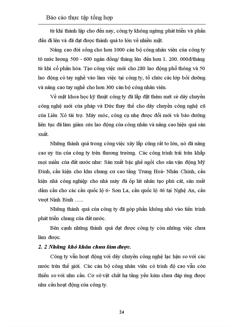 image for page Thực trạng của hoạt động của công ty cổ phần và xây dựng Vinaconex Xuân Mai