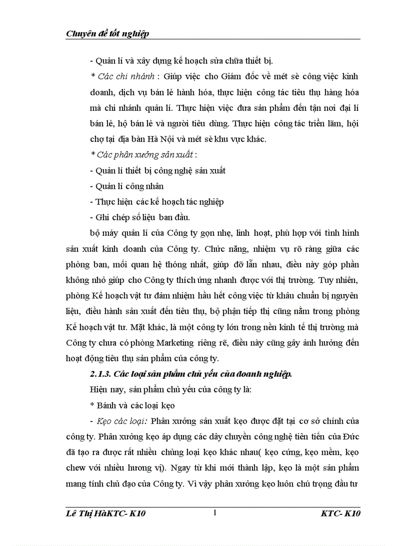 image for page Thực trạng và giải pháp hoàn thiện công tác kế toán bán hàng và xác định kết quả bán hàng tại công ty cổ phần bánh kẹo Hải Châu 1