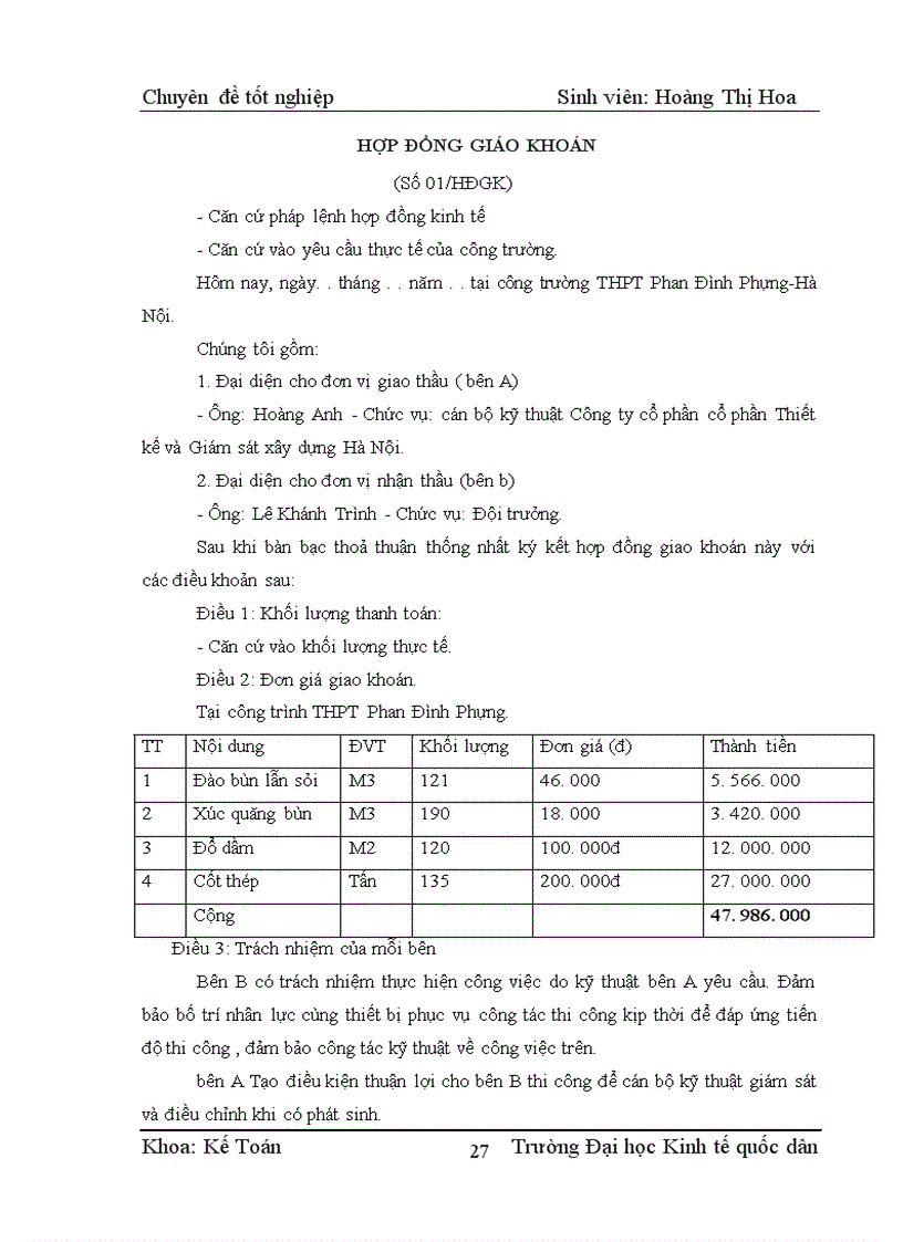 image for page Kế toán chi phí sản xuất và tính giá thành sản phẩm xây lắp tại Công ty cổ phần Thiết kế và Giám sát Xây dựng Hà Nội 1