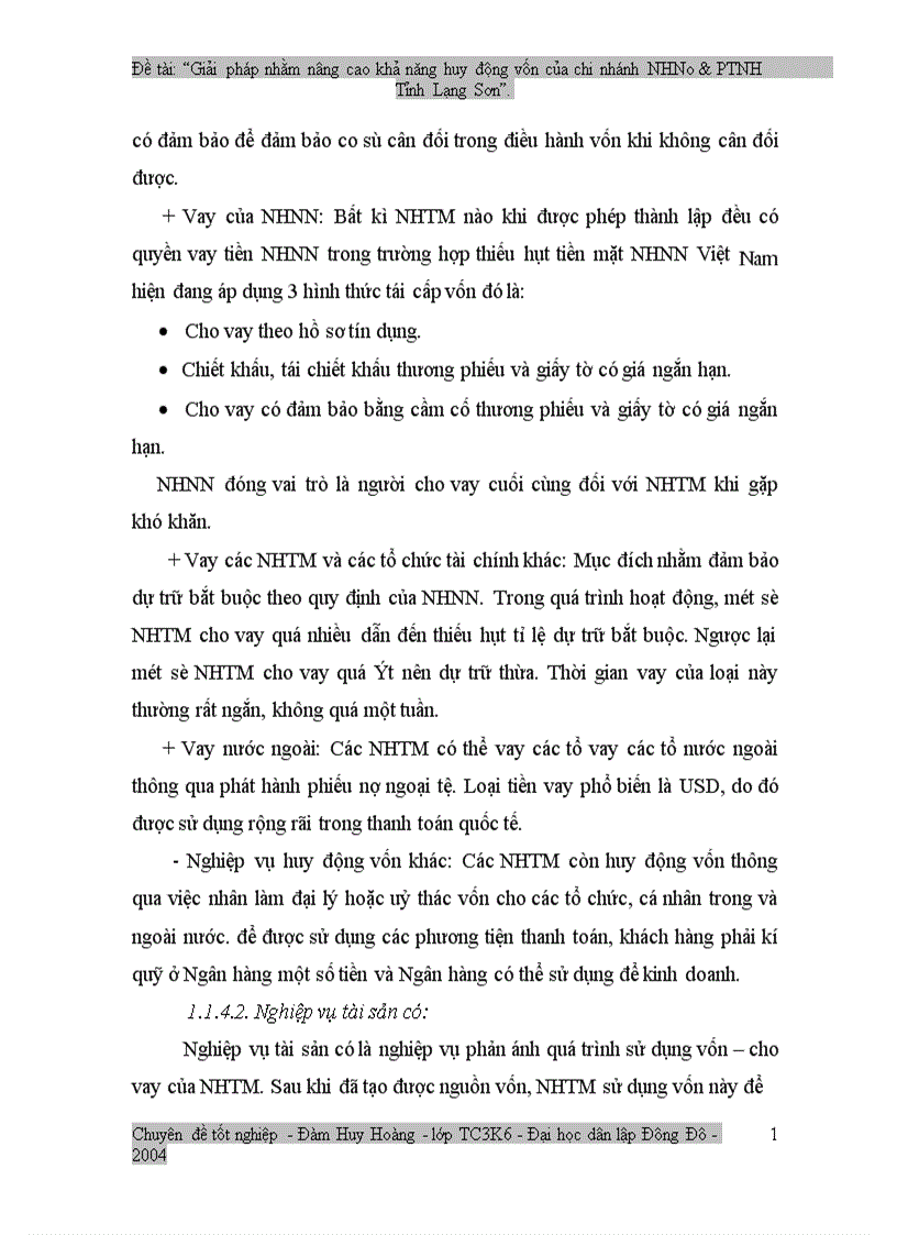 image for page Giải pháp nhằm nâng cao hiệu quả huy động vốn tại chi nhánh NHNo PTNT Tỉnh Lạng Sơn 1