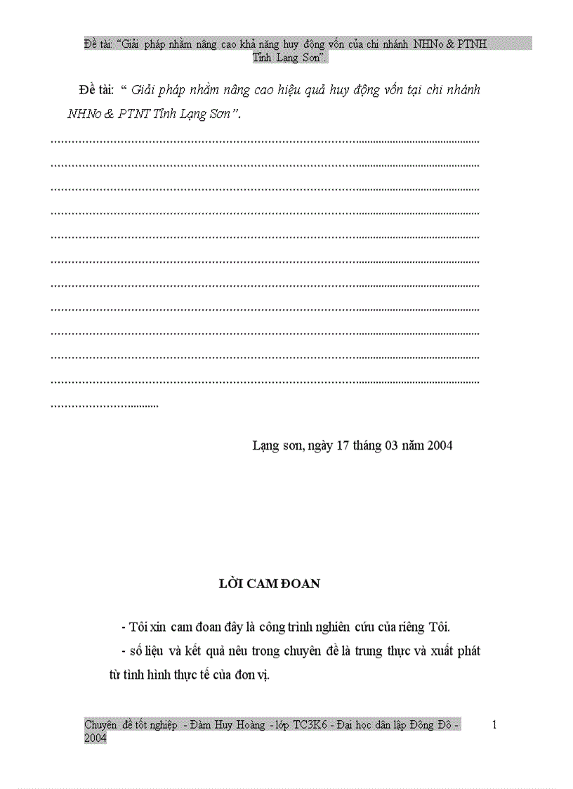 image for page Giải pháp nhằm nâng cao hiệu quả huy động vốn tại chi nhánh NHNo PTNT Tỉnh Lạng Sơn 1