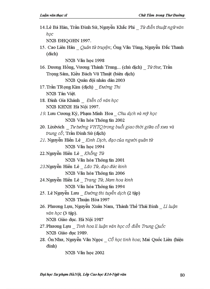 image for page Chữ Tâm trong thơ