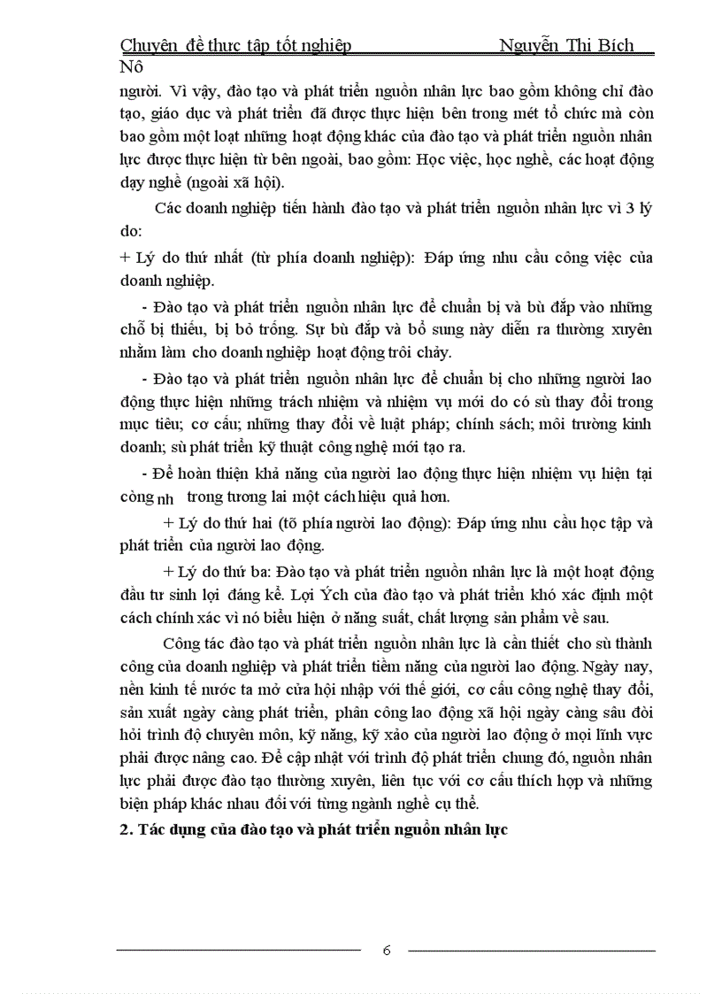 image for page Đào tạo và phát triển nguồn nhân lực tại Nhà máy sợi II 1