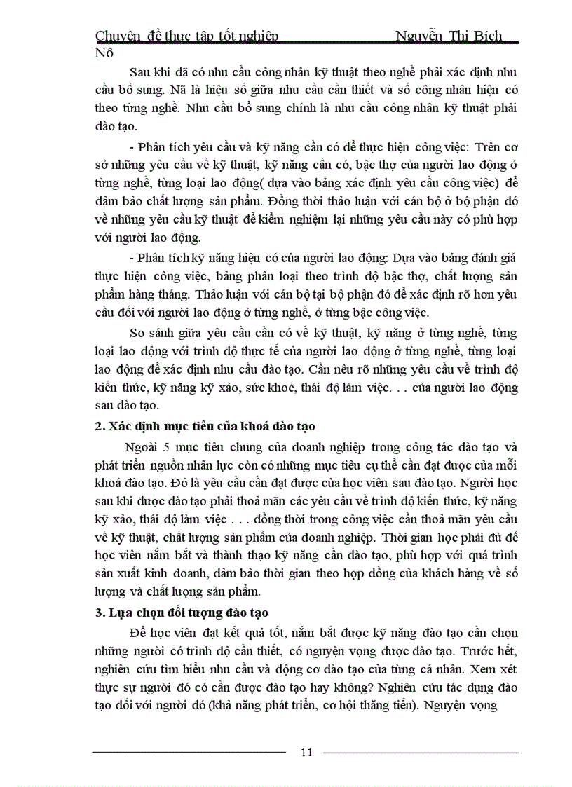 image for page Đào tạo và phát triển nguồn nhân lực tại Nhà máy sợi II 1