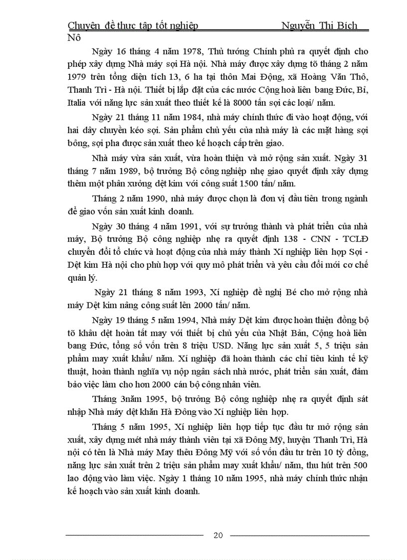 image for page Đào tạo và phát triển nguồn nhân lực tại Nhà máy sợi II 1