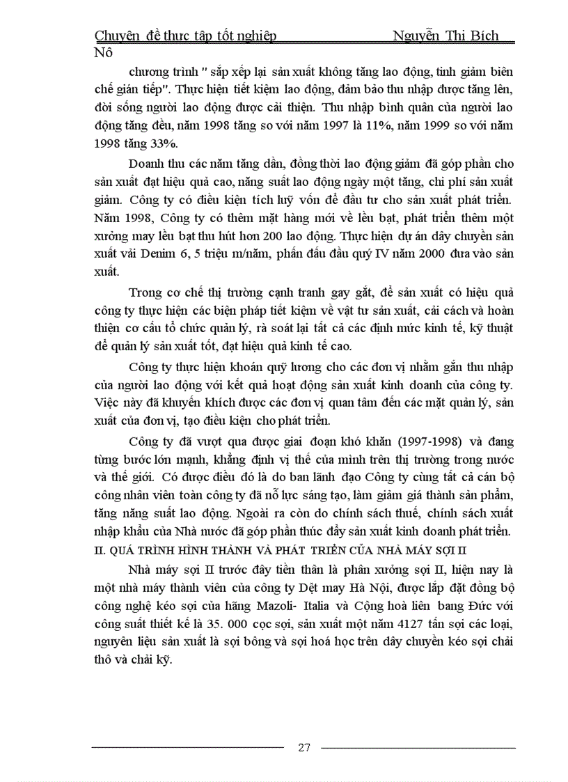 image for page Đào tạo và phát triển nguồn nhân lực tại Nhà máy sợi II 1