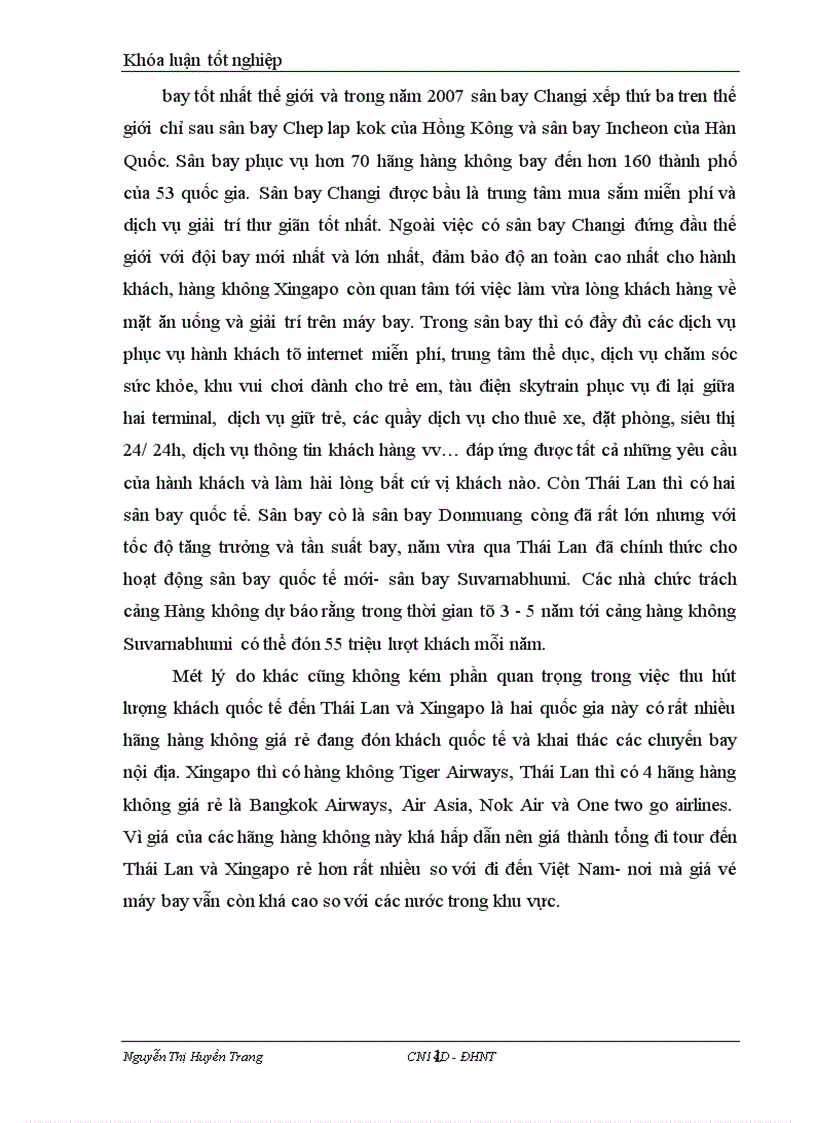image for page Kinh nghiệm phát triển du lịch quốc tế của Thái Lan và Xingapo Giải pháp cho phát triển du lịch quốc tế tại Việt Nam 1