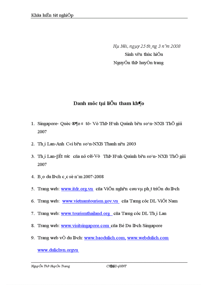 image for page Kinh nghiệm phát triển du lịch quốc tế của Thái Lan và Xingapo Giải pháp cho phát triển du lịch quốc tế tại Việt Nam 1