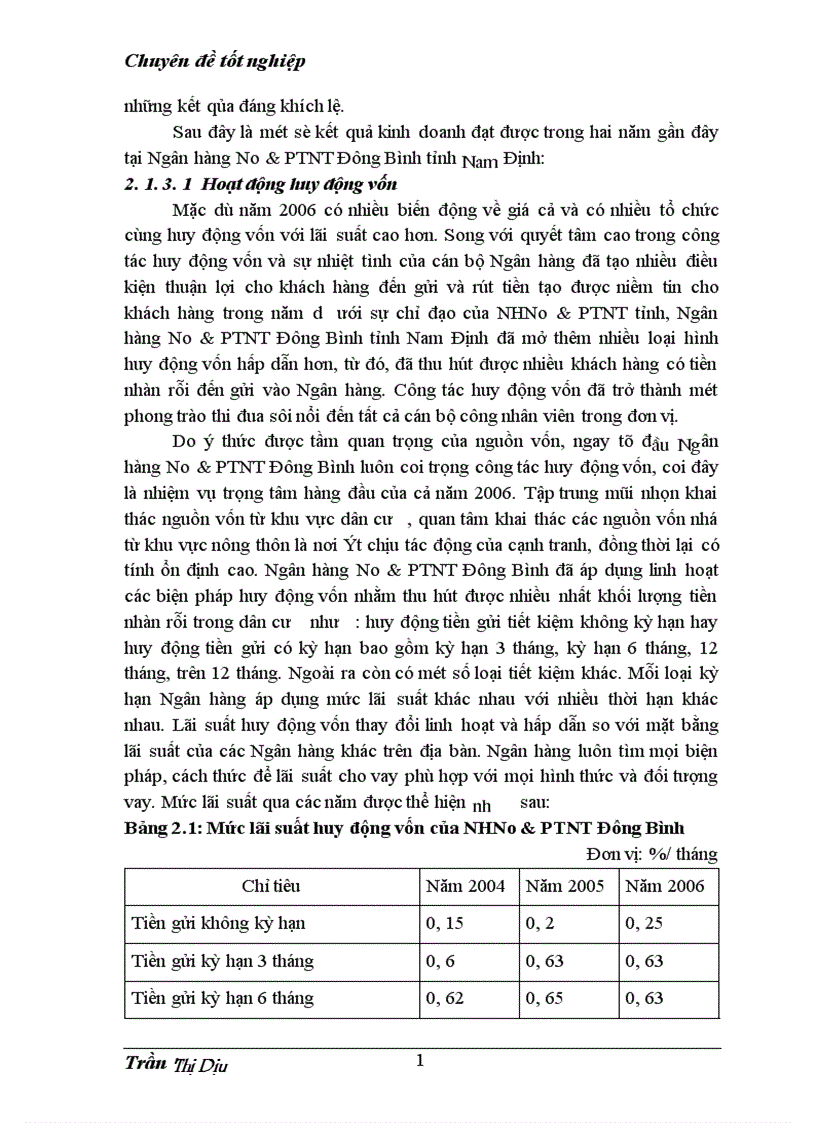 image for page Giải pháp và kiến nghị nhằm hoàn thiện nghiệp vụ kế toán cho vay tại Ngân hàng No PTNT Đông Bình tỉnh Nam Định