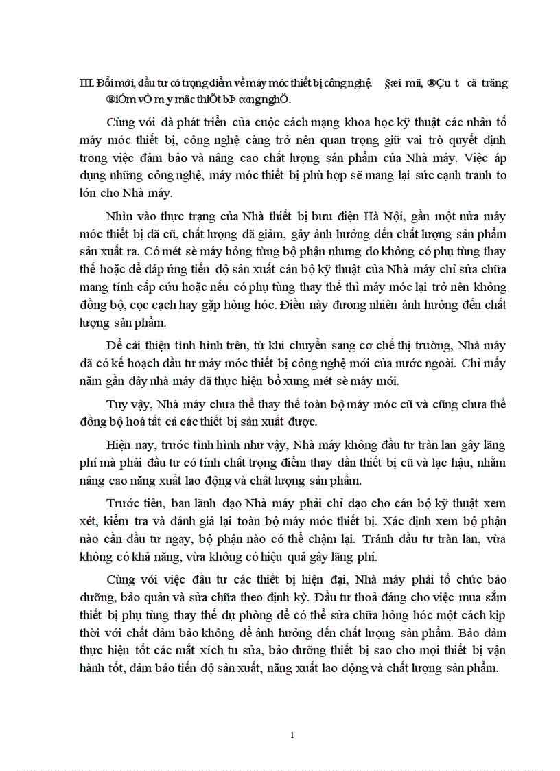 image for page Một số giải pháp nhằm nâng cao chất lượng sản phẩm ở Nhà máy thiết bị bưu điện 1