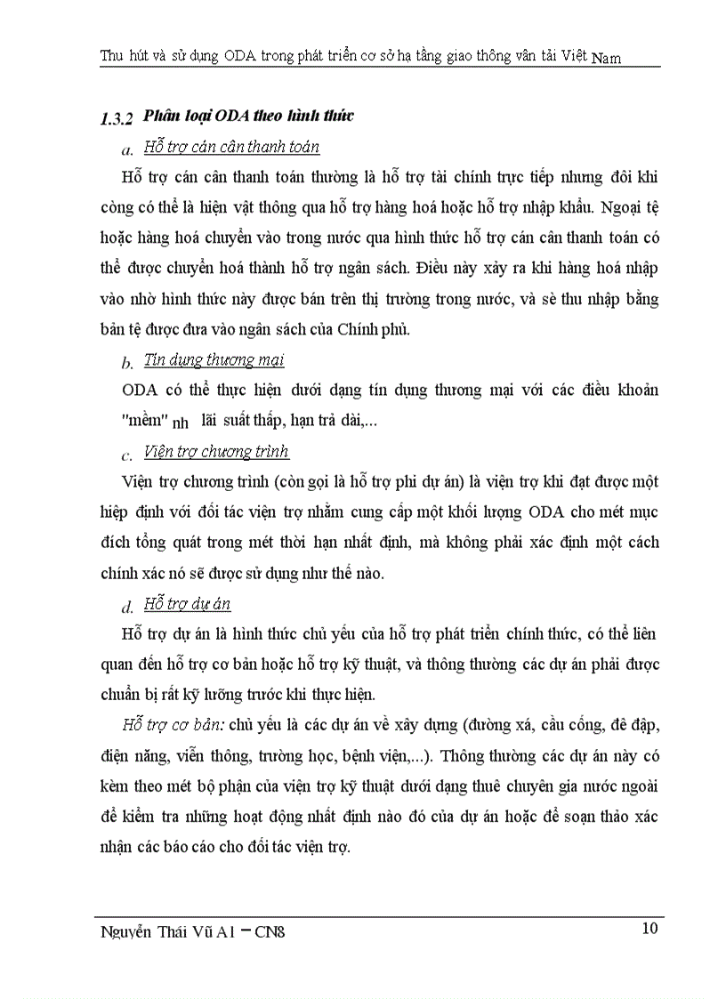 image for page Thu hút và sử dụng ODA trong phát triển cơ sở hạ tầng giao thông vân tải Việt Nam 1