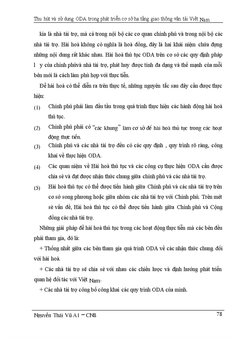 image for page Thu hút và sử dụng ODA trong phát triển cơ sở hạ tầng giao thông vân tải Việt Nam 1