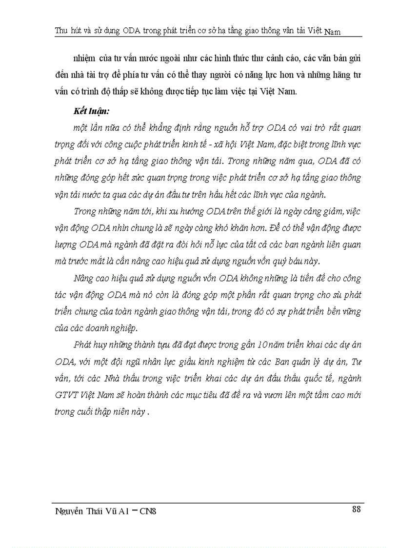 image for page Thu hút và sử dụng ODA trong phát triển cơ sở hạ tầng giao thông vân tải Việt Nam 1