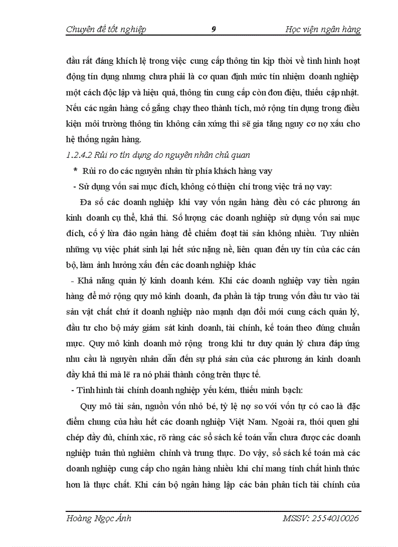 image for page Giải pháp phòng ngừa và hạn chế rủi ro tín dụng tại ngân hàng TMCP Sài Gòn Hà Nội 1