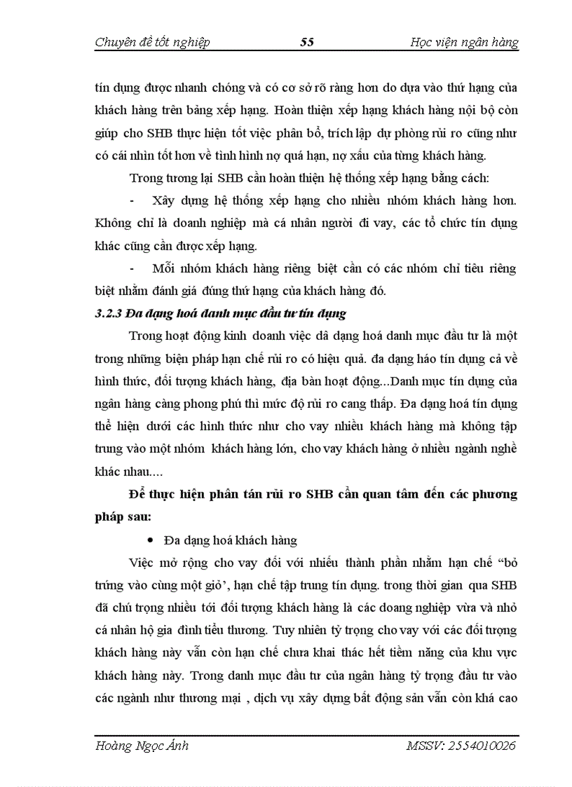 image for page Giải pháp phòng ngừa và hạn chế rủi ro tín dụng tại ngân hàng TMCP Sài Gòn Hà Nội 1