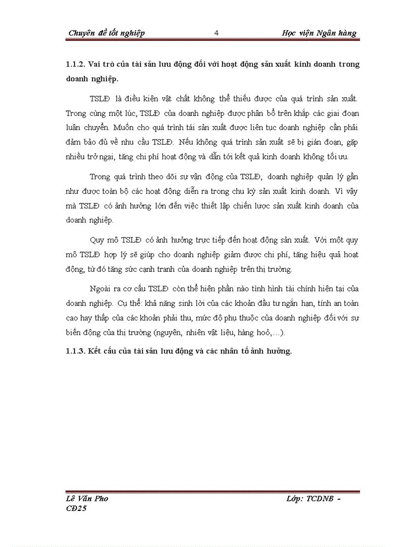 image for page Giải pháp nâng cao hiệu quả sử dụng tài sản lưu động tại Chi Nhánh Công Ty TNHH MTV Dược Phẩm TW2 Hà Nội
