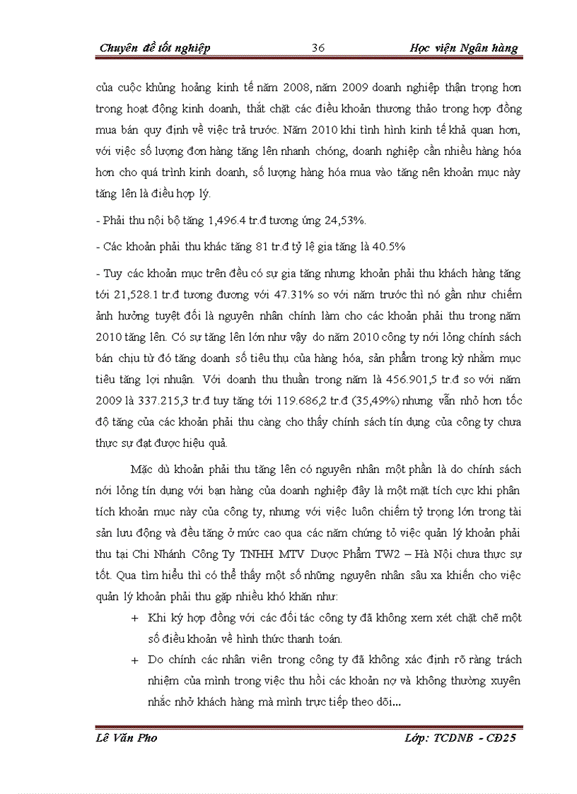 image for page Giải pháp nâng cao hiệu quả sử dụng tài sản lưu động tại Chi Nhánh Công Ty TNHH MTV Dược Phẩm TW2 Hà Nội