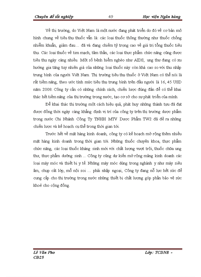 image for page Giải pháp nâng cao hiệu quả sử dụng tài sản lưu động tại Chi Nhánh Công Ty TNHH MTV Dược Phẩm TW2 Hà Nội