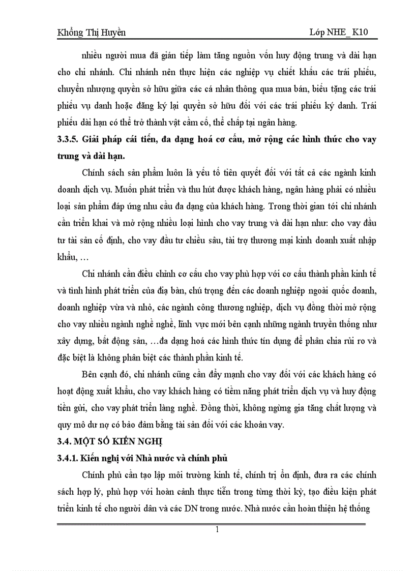 image for page Giải pháp nâng cao chất lượng cho vay trung và dài hạn tại Ngân hàng đầu tư và phát triển Việt Nam chi nhánh Hai Bà Trưng 1