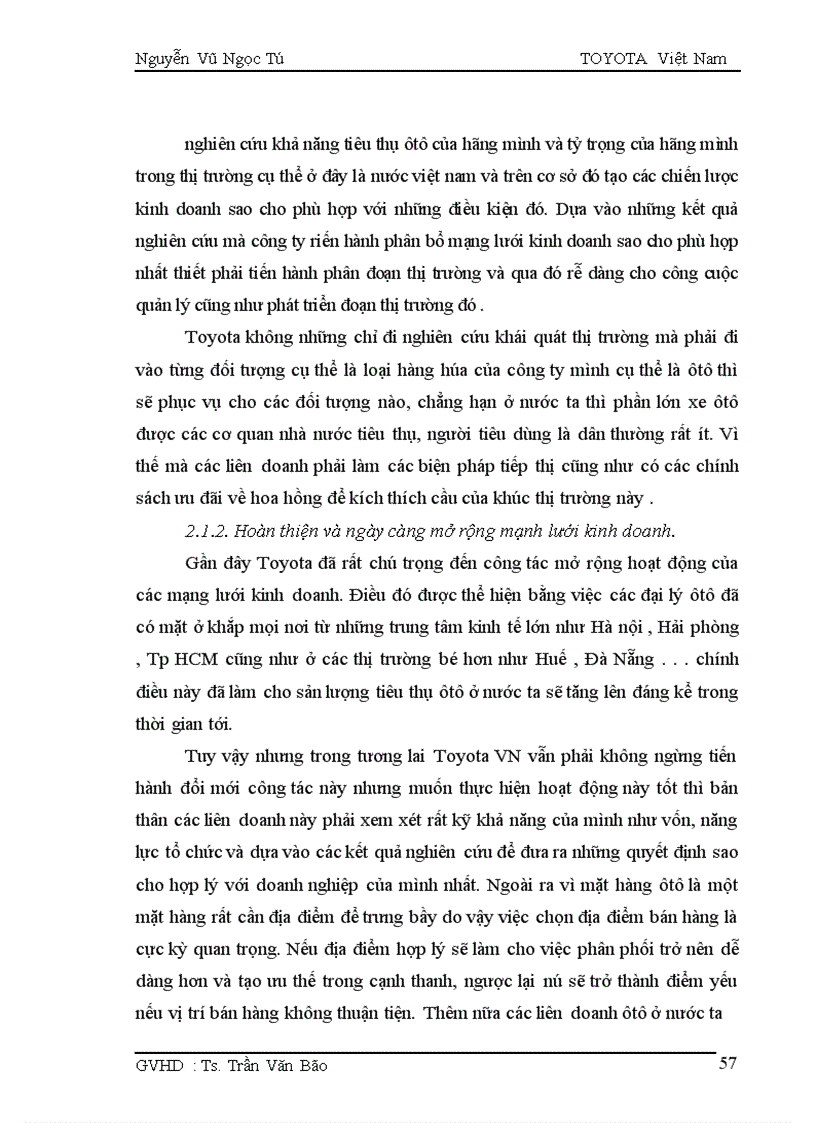 image for page Giải pháp phát triển thị trường của công ty ô tô Toyota Việt Nam 1