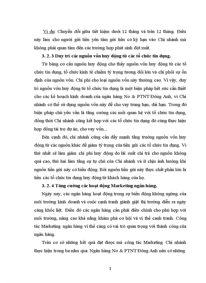 image for page Giải pháp nâng cao hiệu quả huy động vốn tại ngân hàng nông nghiệp và phát triển nông thôn Đông Anh 1