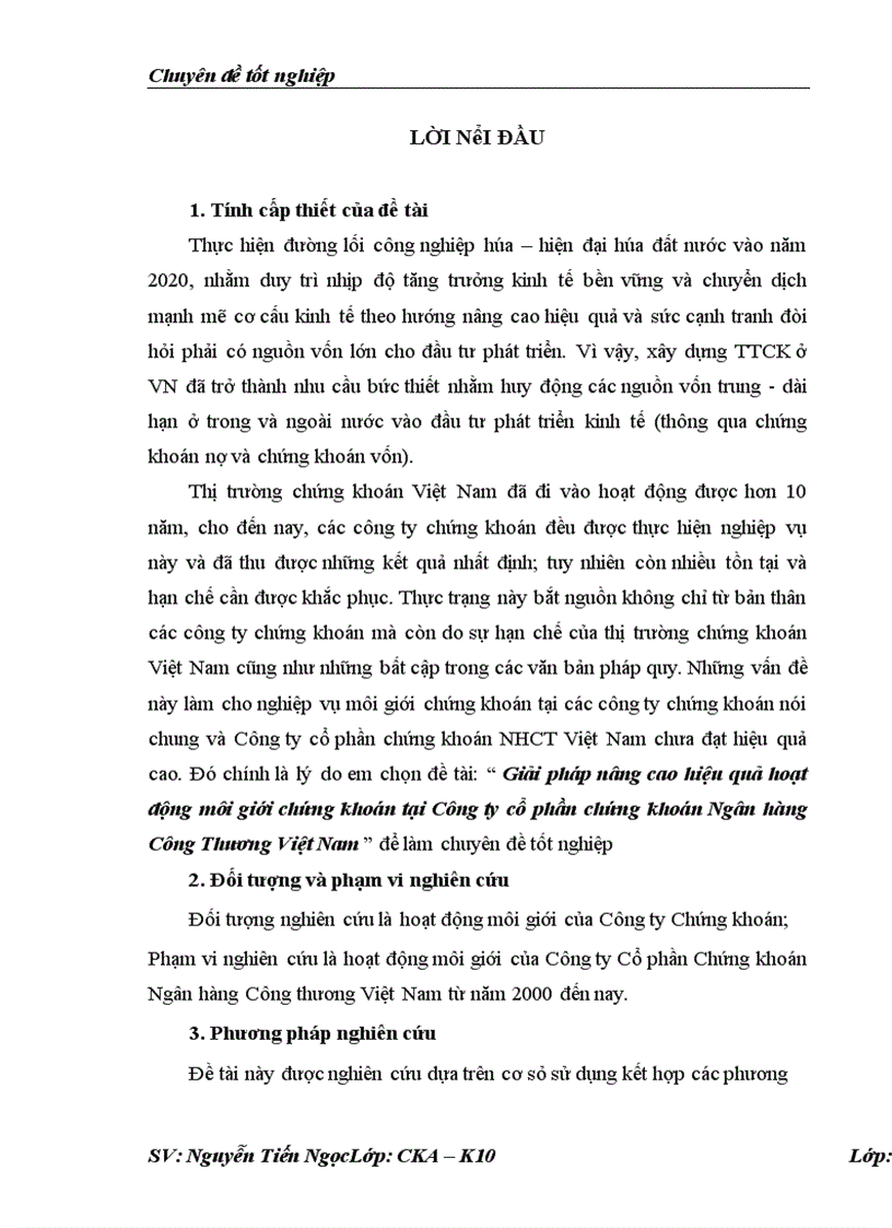image for page Giải pháp nâng cao hiệu quả hoạt động môi giới chứng khoán tại Công ty cổ phần chứng khoán Ngân hàng Công Thương Việt Nam 1