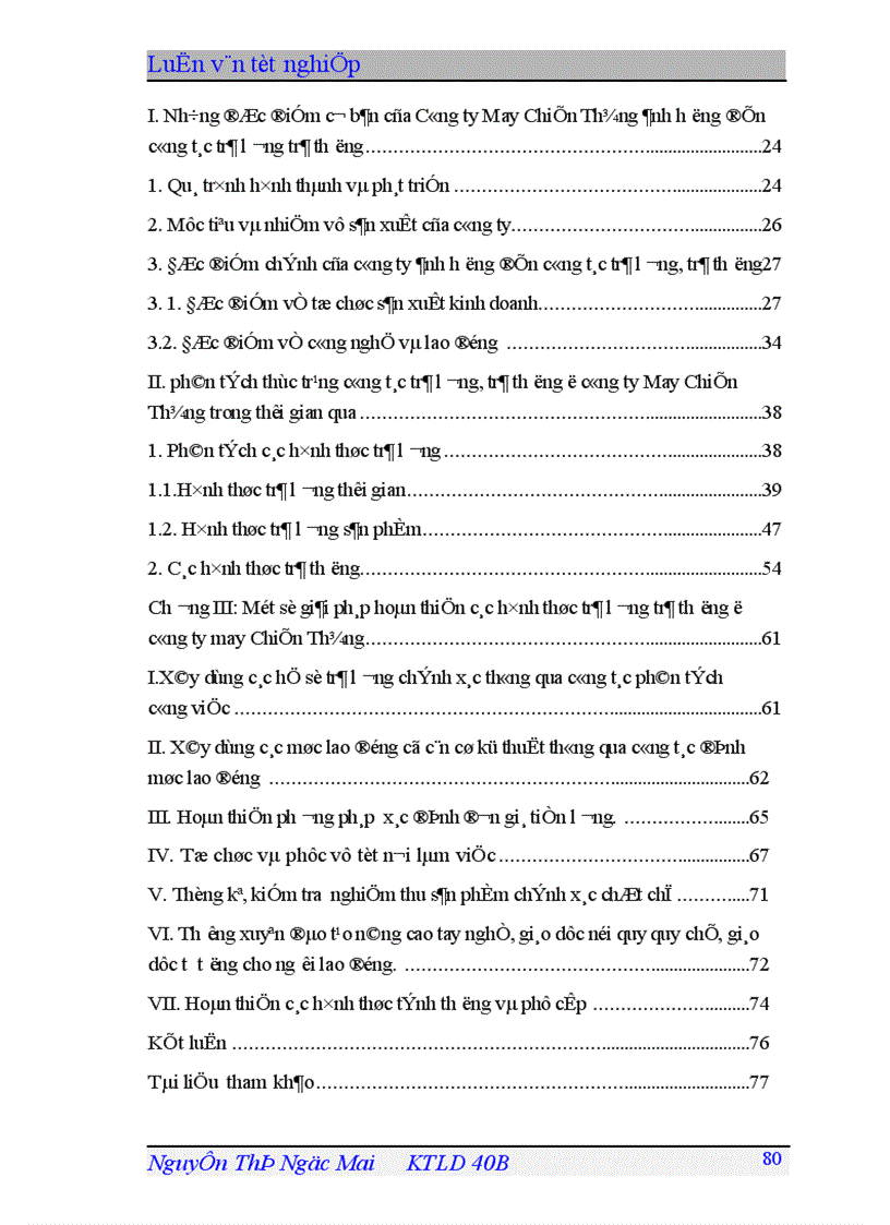 image for page Phân tích thực trạng công tác trả lương trả thưởng ở công ty may Chiến Thắng trong thời gian qua