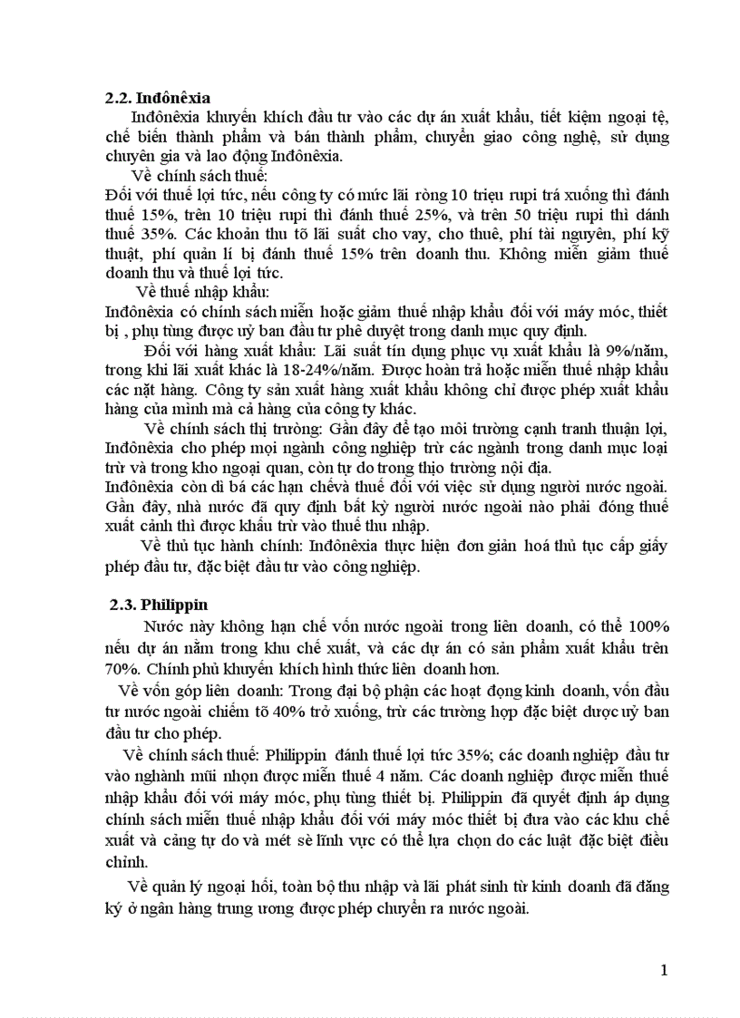 image for page Kinh nghiệm thu hút vốn đầu tư trực tiếp nước ngoài ở một số nước và vận dụng vào Việt Nam 1