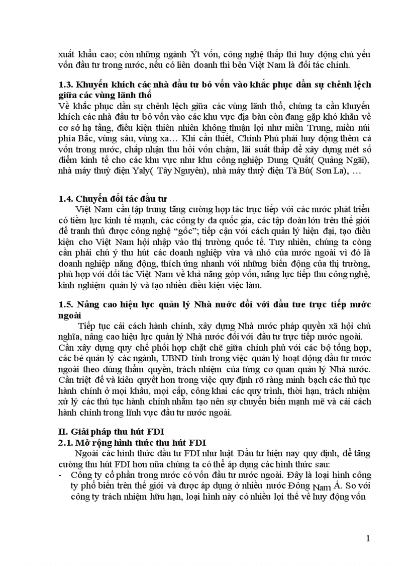 image for page Kinh nghiệm thu hút vốn đầu tư trực tiếp nước ngoài ở một số nước và vận dụng vào Việt Nam 1