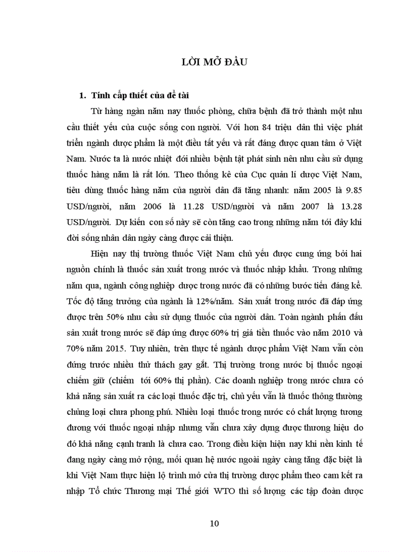 image for page Dược phẩm Việt Nam Thực trạng phát triển và giải pháp tăng cường khả năng cạnh tranh với dược phẩm ngoại nhập