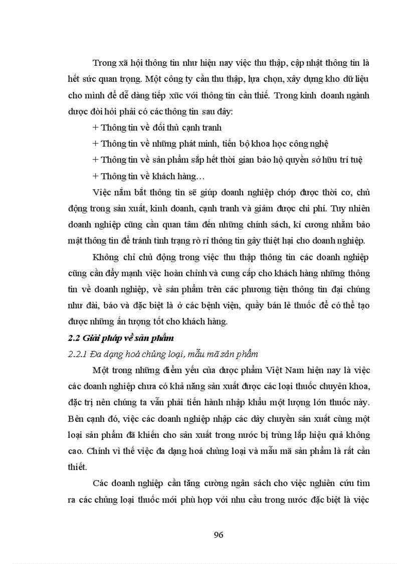 image for page Dược phẩm Việt Nam Thực trạng phát triển và giải pháp tăng cường khả năng cạnh tranh với dược phẩm ngoại nhập