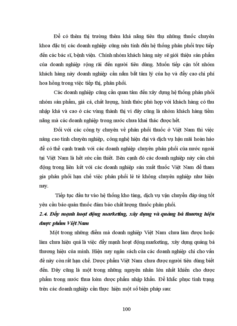 image for page Dược phẩm Việt Nam Thực trạng phát triển và giải pháp tăng cường khả năng cạnh tranh với dược phẩm ngoại nhập