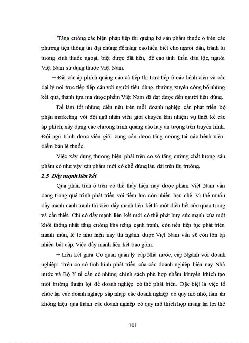 image for page Dược phẩm Việt Nam Thực trạng phát triển và giải pháp tăng cường khả năng cạnh tranh với dược phẩm ngoại nhập